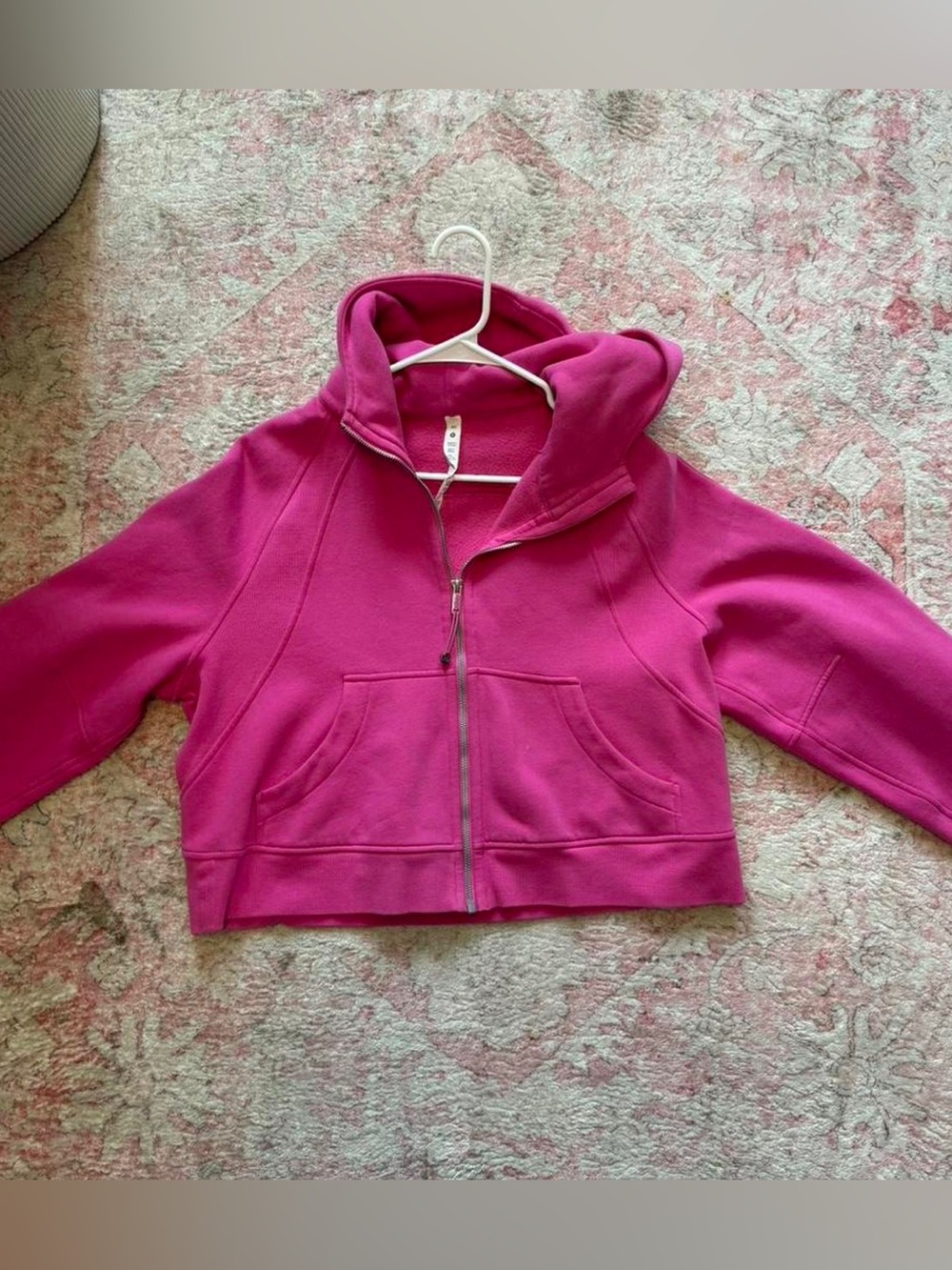 Lululemon Pink Zip-Up Hoodie Jacket